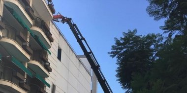 Obras en la Casa de la Cultura