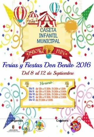 caseta infantil Don Benito