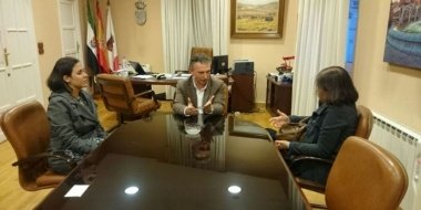 Quintana con las empresarias colombianas