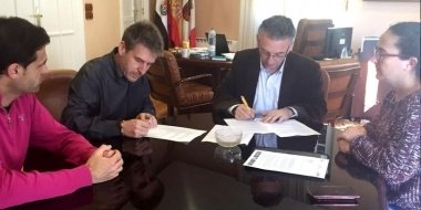 Firma del convenio