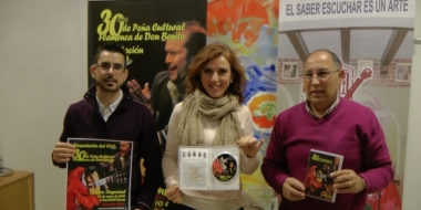presentación del dvd de la peña flamenca