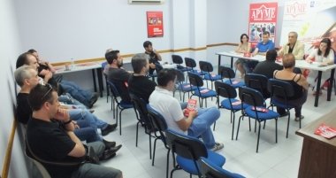 reunión de los hosteleros y Apyme