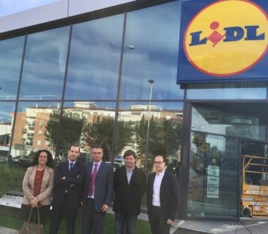 inauguración de lidl don benito
