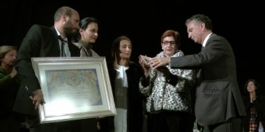 familiares de Mariano Gallego con Jose Luis Quintana