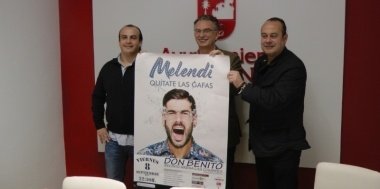 presentación del concierto de Melendi