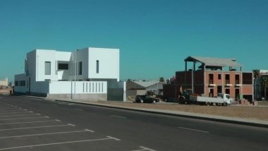 obras en cerro mártires de Don Benito