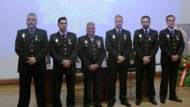 policias condecorados