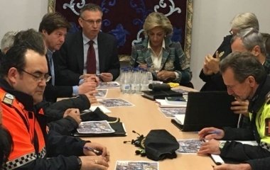 reunión seguridad Agroexpo