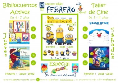 Programación de la Sala Infantil