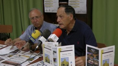 presentación de las fiestas de Santiago