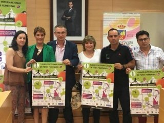 presentación del torneo de tenis