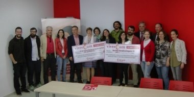 vivercam premiados y autoridades