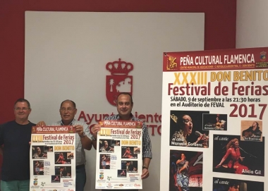 presentación del festival flamenco