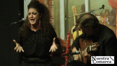 Alicia Gil en el festival de Don Benito