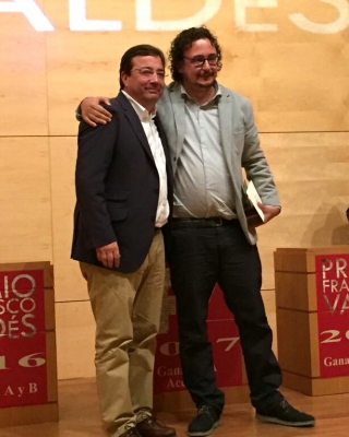 cristóbal gonzález y el presidente de la junta