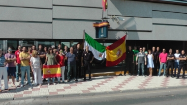 policías en Don Benito