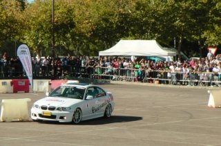 crosantero en el slalom de Don Benito