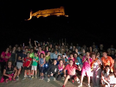 Participantes en la ruta