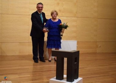 homenajeada gala trabajador
