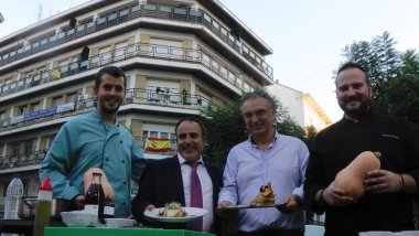exhibición de cocina