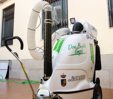 maquina limpieza Don Benito