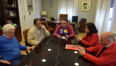 representantes del banco de sangre en Don Benito