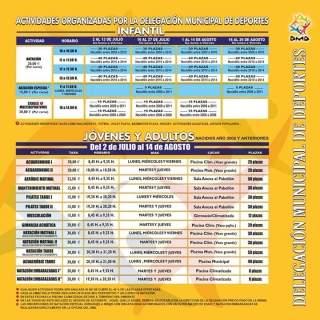 actividades deportivas Don Benito