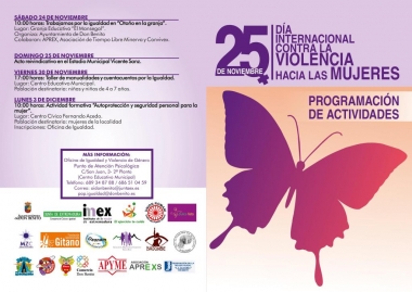 programa contra la violencia de género Don Benito