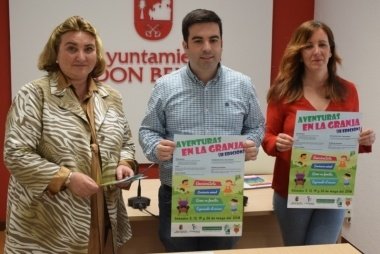 presentación de aventuras en la granja