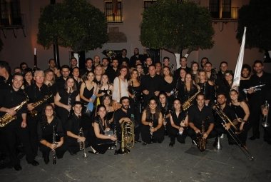 banda de música de Don Benito en olivares