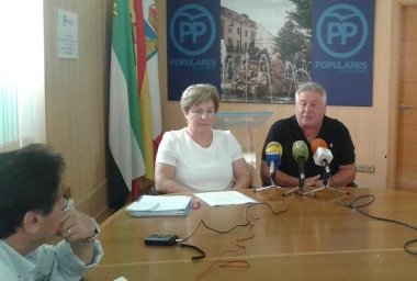 comparecencia del PP sobre La Sierrecilla