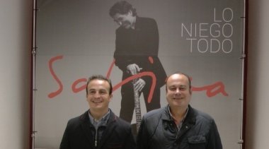 presentación concierto de Sabina en Don Benito