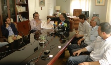 comparencia para anunciar el desarrollo del sector 1.1