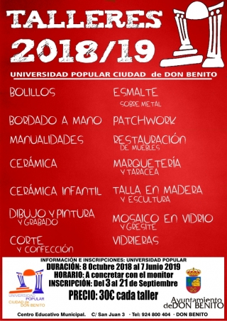 talleres universidad popular