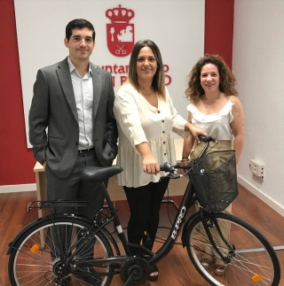 ganadora bicicleta