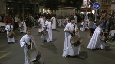 banda de tambores de la borriquita
