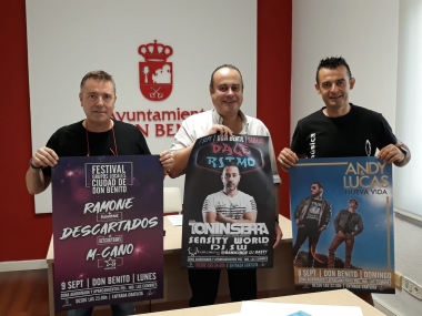 conciertos feria Don Benito 2019