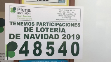 loteria plena inclusión Don Benito