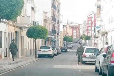 militares en Don Benito
