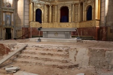 iglesia santiago don benito en obras