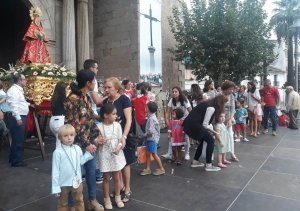 ofrenda Virgen de las Cruces