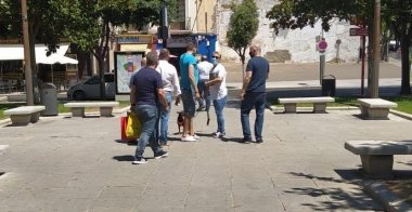 agresion plaza españa