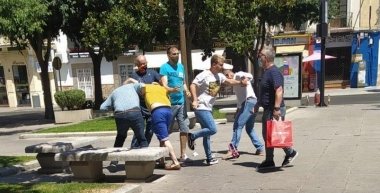 presunta agresion plaza españa