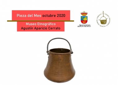 herrada de cobre
