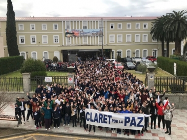 día de la paz en el Claret
