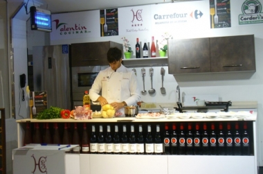 show cooking en Carrefour