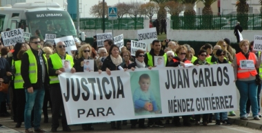 manifestación por juan carlos méndez