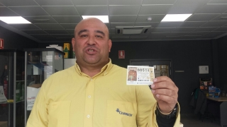 jose maría moreno, agraciado con el Gordo