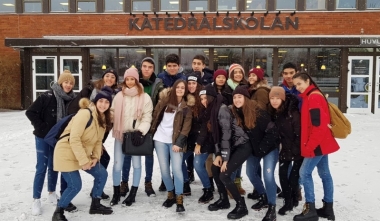 alumnos pedro de valdivia en suecia