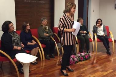 presentación asociación Renacer en Villanueva